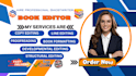 developmental edit, proofread, book edit, fiction nonfiction novel, memior