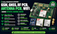 program and design GSM, gnss rf pcb using sx1276, sim986, mc60