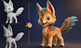 create 3d character modeling, cartoon characters and 3d rigging with blender
