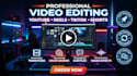 edit your youtube videos professionally and fast