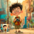 transform your photo into a disney pixar style cartoon