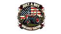 design high quality farm tractor mascot logo with free source file