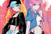 design anime banner with modern and clean layout
