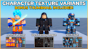 do roblox texture art, asset reskinning and visual style polish