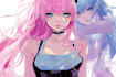 draw anime portrait with smooth and soft shading