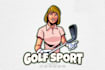 do modern creative outstanding disc golf logo