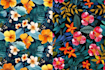 create pattern design for textile fabrics print