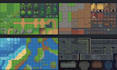 do 2d game art map environment tileset background tilemap top down rpg map pixel