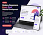 design and develop a modern responsive front end website