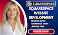build squarespace, website development squarespace redesign edit squarespace