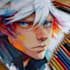 do anime character art