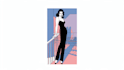 convert your photo into patrick nagel art