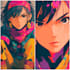 do anime character art