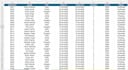 clean, format, merge, split excel data