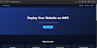 deploy your static website on AWS s3 with domain and SSL