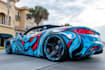 attractive, print ready vehicle wrap