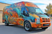 design flyer, brochure, car wrap,