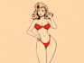 design pin up art for any purpose