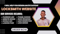 build locksmith website handyman website wordpresslanding page locksmith website