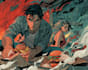 make high quality comic book and graphic novel art