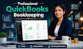 do professional quickbooks online bookkeeping, cleanup, catchup and setup