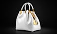 design luxury 3d handbag with realistic rendering for your brand