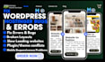fix wordpress website issues, errors, bugs and speed on hostinger