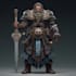 create fantasy character game concept for game or book