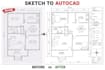 do autocad 2d drafting and convert PDF to cad drawing no ai