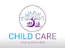 design amazing child development logo with creative concepts