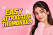 design amazing and attractive thumbnails for beginners