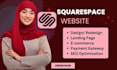 squarespace website designer, squarespace website design, redesign, domain, seo