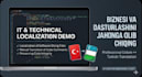 translate turkish to uzbek  professionally