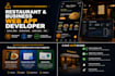 restaurant and business web app developer