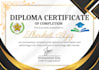 create modern certificate design for school, event or business