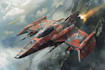 make a sci fi spaceship art