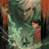 do comic book illustration with comic book