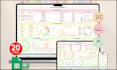 design an adhd hyperlinked planner for goodnotes, ipad and etsy digital products