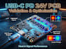 validate and improve usb c pd source pcb kicad design for 24v power systems