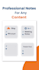 create handwritten digital notes and summaries for students