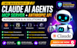 build fix deploy claude ai agents using anthropic API, mcp server, cli tools