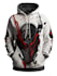 hoodie design, mockup and tech pack
