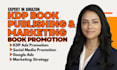 do amazon KDP book publishing, marketing and promotion