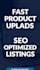 do shopify product listing and upload