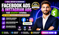 setup shopify facebook ads and instagram ads campaign