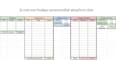 create a custom personal budget tracker in google sheet
