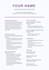 design professional CV resume in canva