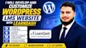 develop and customize wordpress lms website with learndash