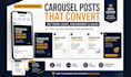 create linkedin carousel posts for b2b marketing, leads, and growth