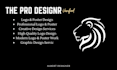 make creative logo and marketing poster design